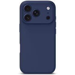 Carcasa Tech-Protect Silicone cu MagSafe compatibila cu iPhone 17 Pro, Deep Blue