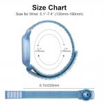 Husa si curea pentru copii Tech-Protect Nylon compatibila cu Apple AirTag, Roz 4 - lerato.ro