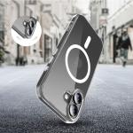 Carcasa Tech-Protect Flexair Hybrid CC cu MagSafe compatibila cu iPhone 17, Transparent 8 - lerato.ro