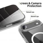 Carcasa Tech-Protect Flexair Hybrid CC cu MagSafe compatibila cu iPhone 17 Air, Transparent 6 - lerato.ro