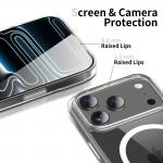 Carcasa Tech-Protect Flexair Hybrid CC cu MagSafe compatibila cu iPhone 17 Pro Max, Transparent 5 - lerato.ro