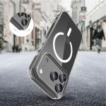 Carcasa Tech-Protect Flexair Hybrid CC cu MagSafe compatibila cu iPhone 17 Pro Max, Transparent 7 - lerato.ro