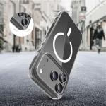 Carcasa Tech-Protect Flexair Hybrid CC cu MagSafe compatibila cu iPhone 17 Pro, Transparent 7 - lerato.ro