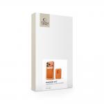 Portofel magnetic Tech-Protect MagWallet, Compatibil MagSafe, Portocaliu 3 - lerato.ro