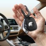 Husa tip breloc Tech-Protect Velar compatibila cu Apple AirTag, Negru 7 - lerato.ro