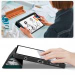 Husa Tech-Protect SmartCas compatibila cu Samsung Galaxy Tab A9 / A11 (X110 / X115 / X133 / X135) 8.7 inch, Sad Cat 9 - lerato.ro