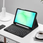 Husa cu tastatura Tech-Protect SmartCase Pen compatibila cu Samsung Galaxy Tab A9 / A11 (X110 / X115 / X133 / X135) 8.7 inch, Negru 4 - lerato.ro