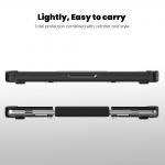 Carcasa laptop Tech-Protect SmartShell Pro compatibila cu MacBook Pro 14 M1 / M2 / M3 / M4 / M5 (2021-2025), Transparent / Negru 8 - lerato.ro