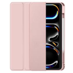 Husa Tech-Protect SC Pen Hybrid compatibila cu iPad Pro 11 inch 2024/2025, Roz