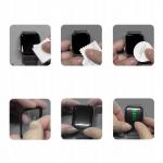 Set 2 folii sticla Tech-Protect Glass Flex Plus compatibile cu Apple Watch 44mm, Negru 5 - lerato.ro
