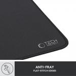 Mousepad Tech-Protect A100, Textil, 35 x 25 cm, Negru 10 - lerato.ro