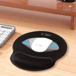 Mousepad Tech-Protect A200 cu suport pentru incheietura din gel, Textil, 25 x 22.5 cm, Negru 6 - lerato.ro