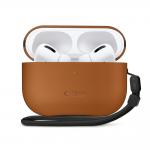 Carcasa Tech-Protect NaturalFit compatibila cu Apple AirPods Pro 3, Maro 2 - lerato.ro