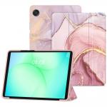 Husa Tech-Protect SmartCase compatibila cu Samsung Galaxy Tab A9 Plus / A11 Plus (X210 / X215 / X216 / X230 / X235 / X236) 11 inch, Marble 3 - lerato.ro