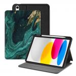 Husa Tech-Protect Lamano compatibila cu iPad 10.9 inch 2022 / iPad 11 inch 2025, Green Aurora 3 - lerato.ro