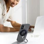 Suport universal pentru telefon Tech-Protect MMR500 Magnetic Ring, Compatibil Magsafe, Navy Blue 5 - lerato.ro