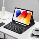 Husa cu tastatura Tech-Protect SmartCase Pen compatibila cu Xiaomi Poco Pad M1 / Redmi Pad 2 Pro 12.1 inch, Negru 4 - lerato.ro