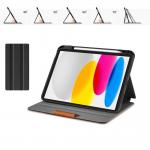 Husa Tech-Protect SC Pen Fleece compatibila cu iPad 10.9 inch 2022 / iPad 11 inch 2025, Maro 8 - lerato.ro
