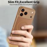 Carcasa Tech-Protect BasicMag cu MagSafe compatibila cu iPhone 17 Pro Max, Maro 6 - lerato.ro