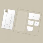 Set 10 folii sticla Tech-Protect compatibile cu iPhone 15 Pro Max, Transparent 8 - lerato.ro