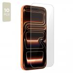 Set 10 folii sticla Tech-Protect compatibile cu iPhone 16 Pro / 17 / 17 Pro, Transparent 4 - lerato.ro