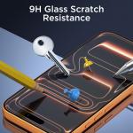 Set 10 folii sticla Tech-Protect compatibile cu iPhone 16 Pro Max / 17 Pro Max, Transparent 6 - lerato.ro