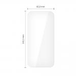 Set 10 folii sticla Tech-Protect compatibile cu iPhone 15 / 15 Pro / 16, Transparent 3 - lerato.ro
