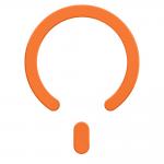 Inel magnetic universal Tech-Protect MMP-200 compatibil MagSafe, Portocaliu 2 - lerato.ro