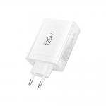Incarcator retea Tech-Protect NC120W-GAN, 3x USB-C, 1x USB-A, Power Delivery 120W, Alb 5 - lerato.ro