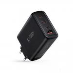 Incarcator retea Tech-Protect NC120W-GAN, 3x USB-C, 1x USB-A, Power Delivery 120W, Negru 2 - lerato.ro