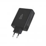 Incarcator retea Tech-Protect NC120W-GAN, 3x USB-C, 1x USB-A, Power Delivery 120W, Negru 4 - lerato.ro