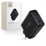 Incarcator retea Tech-Protect NC140W-GAN, 3x USB-C, 1x USB-A, Power Delivery 140W, Negru 3 - lerato.ro