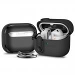 Carcasa Tech-Protect Slim Hook compatibila cu Samsung Galaxy Buds 3 / 3 Pro / 3 FE, Negru 3 - lerato.ro