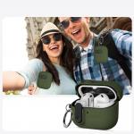 Carcasa Tech-Protect Slim Hook compatibila cu Samsung Galaxy Buds 3 / 3 Pro / 3 FE, Verde 9 - lerato.ro