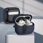 Carcasa Tech-Protect Slim Hook compatibila cu Samsung Galaxy Buds 3 / 3 Pro / 3 FE, Fluffy Blue 5 - lerato.ro