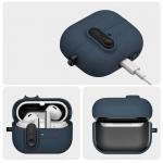 Carcasa Tech-Protect Slim Hook compatibila cu Samsung Galaxy Buds 3 / 3 Pro / 3 FE, Fluffy Blue 6 - lerato.ro