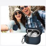 Carcasa Tech-Protect Slim Hook compatibila cu Samsung Galaxy Buds 3 / 3 Pro / 3 FE, Fluffy Blue 9 - lerato.ro