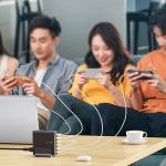 Incarcator retea Tech-Protect DC160W-GAN, 4xUSB-C, 2xUSB-A, 160W, 3A, Quick Charge 3.0, Negru 8 - lerato.ro