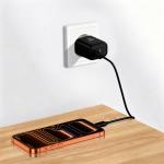 Incarcator retea Tech-Protect NC45W-GAN, 1x USB-C, 1x USB-A, Power Delivery 45W, Cablu USB-C la USB-C de 1m inclus, Negru 11 - lerato.ro