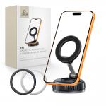 Suport auto Tech-Protect N61, Dashboard / Windshiel Mount, Compatibil MagSafe, Rotire 360 grade, Negru 4 - lerato.ro