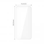 Set 2 folii sticla securizata Tech-Protect Hydroflex Fit Plus compatibile cu Xiaomi Poco M8 Pro / Redmi Note 15 Pro Plus 5G , Transparent 5 - lerato.ro