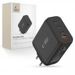 Incarcator retea Tech-Protect NC200W-GAN, 3x USB-C, 1x USB-A, Power Delivery 200W, Negru 3 - lerato.ro