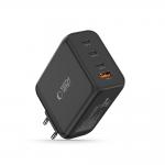 Incarcator retea Tech-Protect NC200W-GAN, 3x USB-C, 1x USB-A, Power Delivery 200W, Negru 2 - lerato.ro