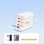 Incarcator retea Tech-Protect NC200W-GAN, 3x USB-C, 1x USB-A, Power Delivery 200W, Alb 7 - lerato.ro