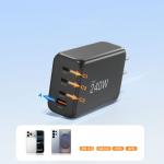 Incarcator retea Tech-Protect NC240W-GAN, 3x USB-C, 1x USB-A, Power Delivery 240W, Negru 7 - lerato.ro