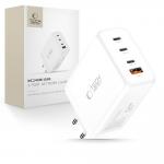 Incarcator retea Tech-Protect NC240W-GAN, 3x USB-C, 1x USB-A, Power Delivery 240W, Alb 3 - lerato.ro