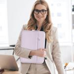 Husa Tech-Protect Sleeve compatibila cu laptop 13/14 inch, Roz 11 - lerato.ro