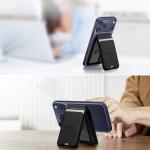 Portofel magnetic Tech-Protect MagWallet cu Stand, Compatibil MagSafe, Negru 4 - lerato.ro