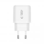 Incarcator retea Tech-Protect NC45W-GAN, 1x USB-C, 1x USB-A, Power Delivery 45W, Cablu USB-C la USB-C de 1m inclus, Alb 5 - lerato.ro