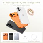 Suport universal pentru telefon Tech-Protect MMR700 Lamano, Compatibil MagSafe, Rose Gold 6 - lerato.ro